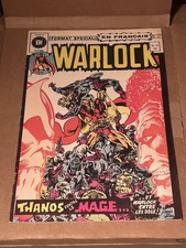 Warlock #10 1972 Series VF (Origin of Thanos/Gamora) Editions Heritage French