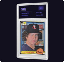 1983 Donruss - Frank Viola #382 (RC) CGAi 8.5