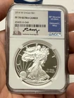 2014-W $1 Proof American Silver Eagle NGC PF70 Moy Signature Label *AUCTION*