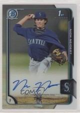 2015 Bowman Draft Chrome Pick Refractor Nick Neidert #BCA-NN Auto 7qg