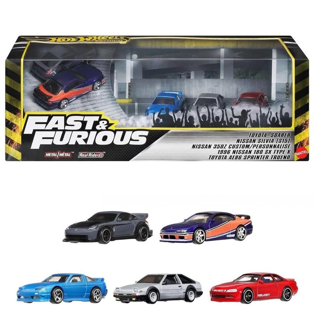 Hot Wheels Fast & Furious 30台セット！① Amazon.com: Hot Wheels Toy Cars, Premium Fast and Furious