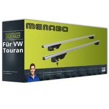 Menabo Sherman - Dachträger - Aluminium - für VW Touran Typ 1T1/1T2 NEU