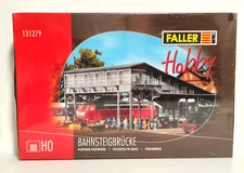 HO Faller 131279 Platform Footbridge Bahnsteigbrücke Model Train Building Kit