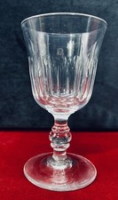Baccarat St Louis Wine Glasses Crystal Size Grooved 19Th Ad