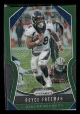 2019 Panini Prizm #204 Royce Freeman Green Denver Broncos