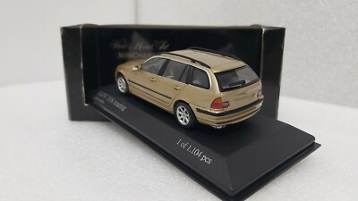 BMW 318i Touring E46 1999 Gold Metallic 1:43 Minichamps