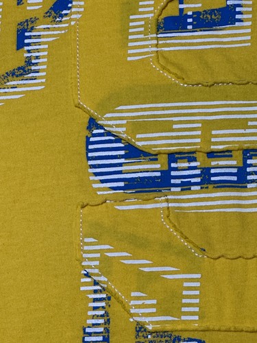 Camisa de manga corta para hombre Sean John talla 2XL - EXTRA EXTRA GRANDE - Amarilla - Imagen 13 de 23