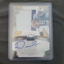 2014 Panini Crown Royale -  Silhouettes RPS Autographs #225 Donte Moncrief /299