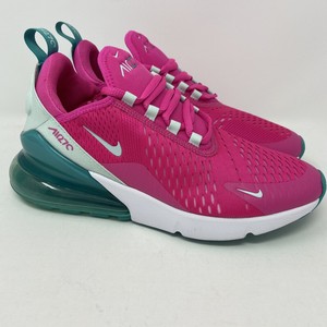 nike air max 270 teal and pink