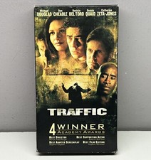 Traffic VHS 2003 Video Tape Movie Michael Douglas Zeta Jones Buy 2 Get 1 Free!