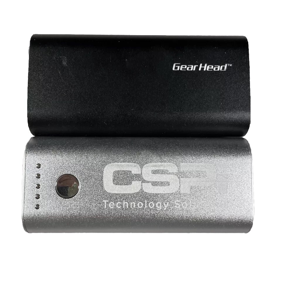 Powerbank 4400 mAh battery Silver 5200 mAh Black