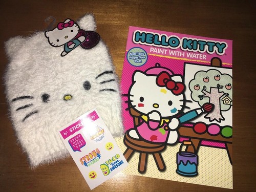 Hello Kitty Fuzzy Girls Winter Hat Nwt 