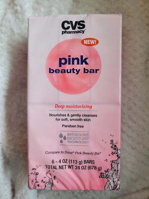 DISCONTINUED Pink Beauty Bar Soap-CVS Brand