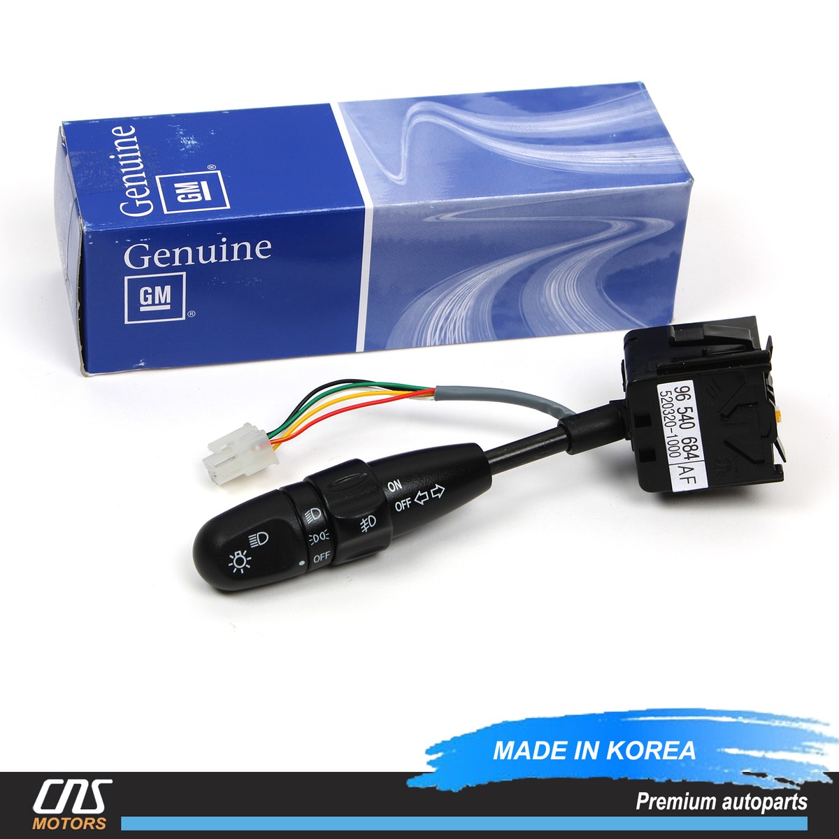 GENUINE Turn Signal Headlight Switch for 04-08 Chevrolet Aveo Aveo5 OEM 96540684 GENUINE Turn Signal Headlight Switch for 04-08 Chevrolet Aveo Aveo5 OEM 96540684