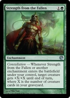 MTG Magic JOU - (4x) Strength from the Fallen/Force des déchus, Englisch/VO