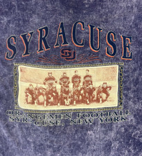 Vintage Nutmeg Shirt Large Purple Syracuse Orangemen University Of Syracuse SU
