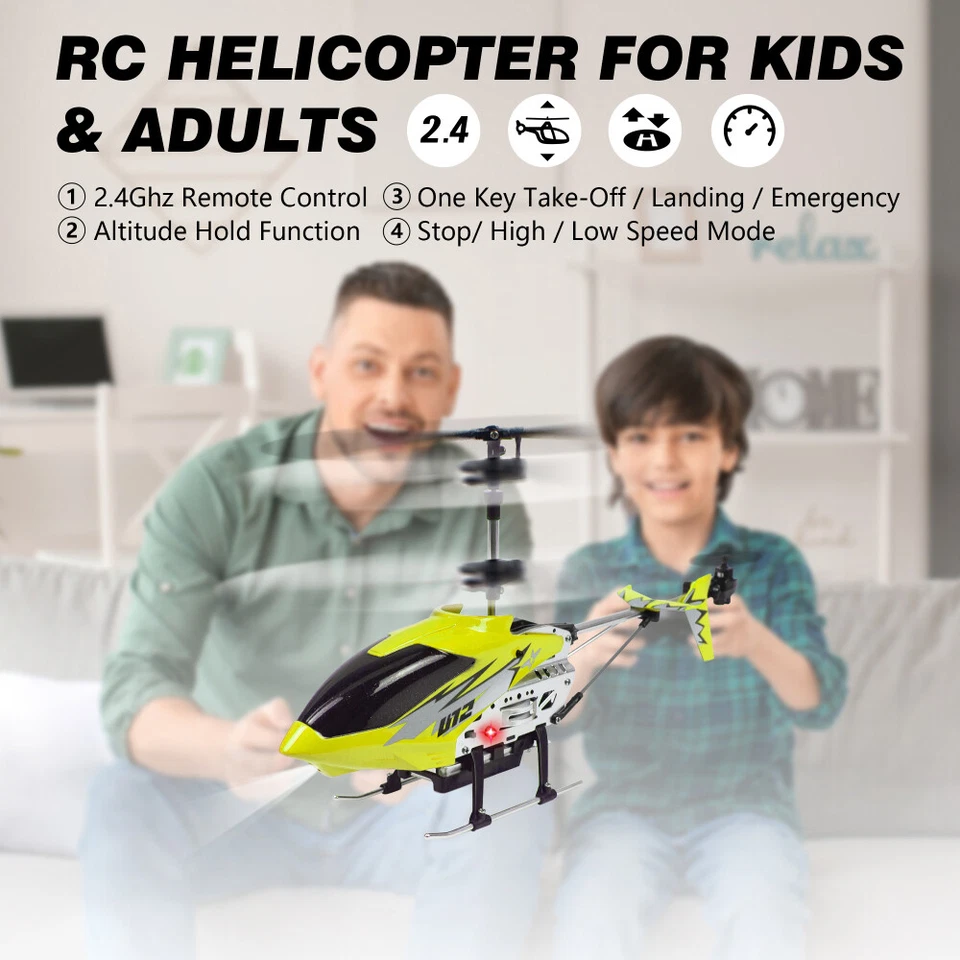 2.4Ghz Mini RC Helicopter Cheerwing U12 Remote Control Helicopter w/ 2 Batteries - Image 3 of 4