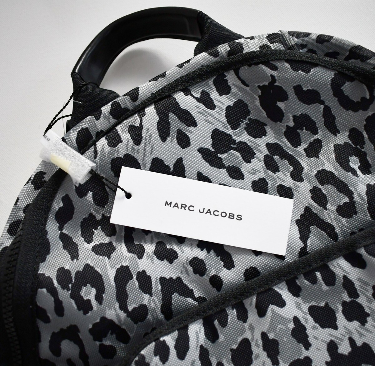 $250 NEW Authentic MARC JACOBS Gray LEOPARD All Star Printed  display picture 1