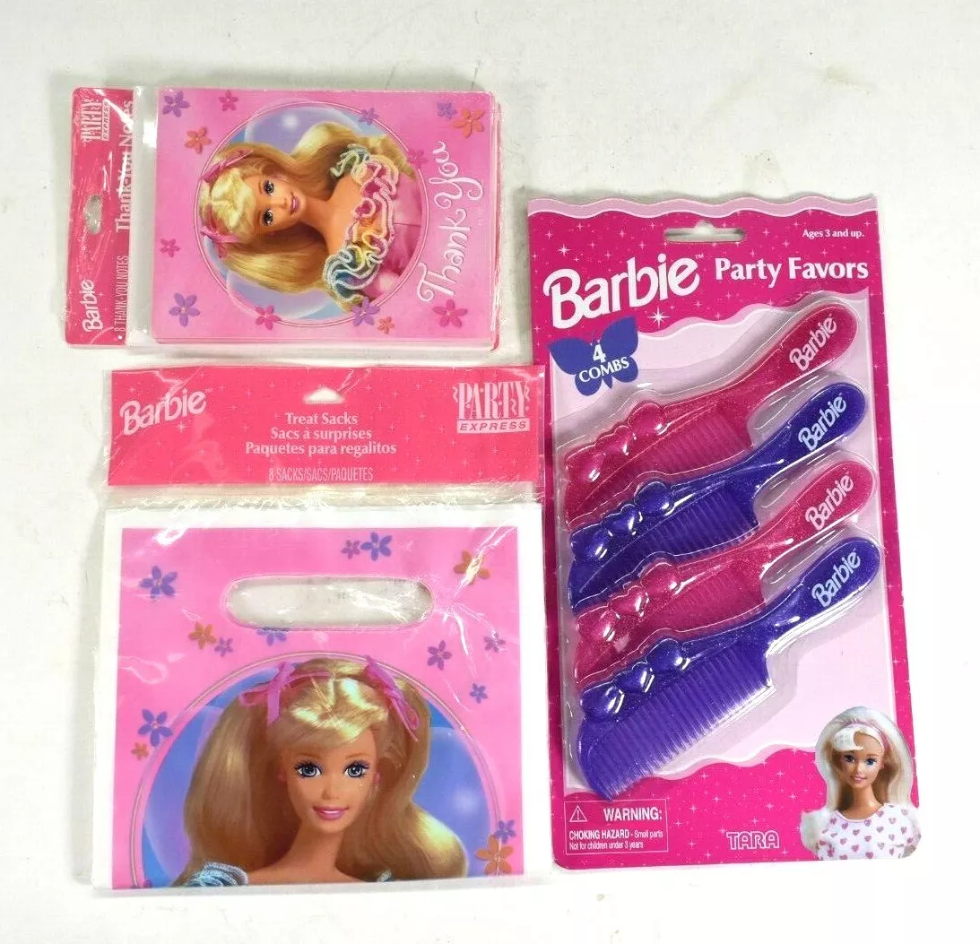 Vintage barbie sale party supplies