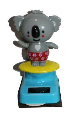 1 x Cute Solar Powered Dancing Koala, great happy summer, nurses, doctors' gift
