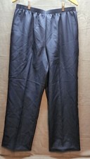 Alfred Dunner Classic Pull On Pants Womens Size 12 Pants Navy Blue NWT