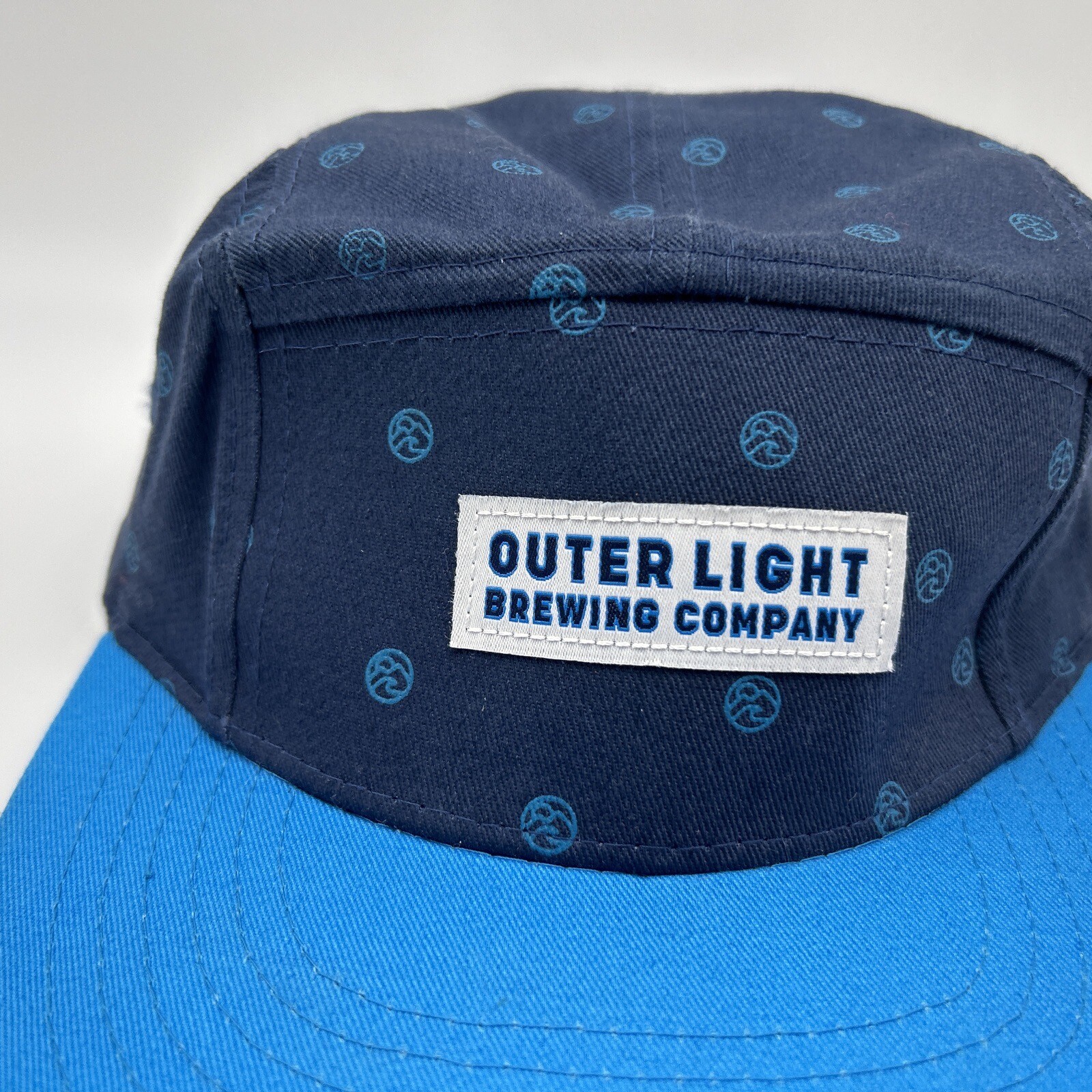 Outer Light Brewing Hat Cap Buckle Strap Back Blu… - image 3
