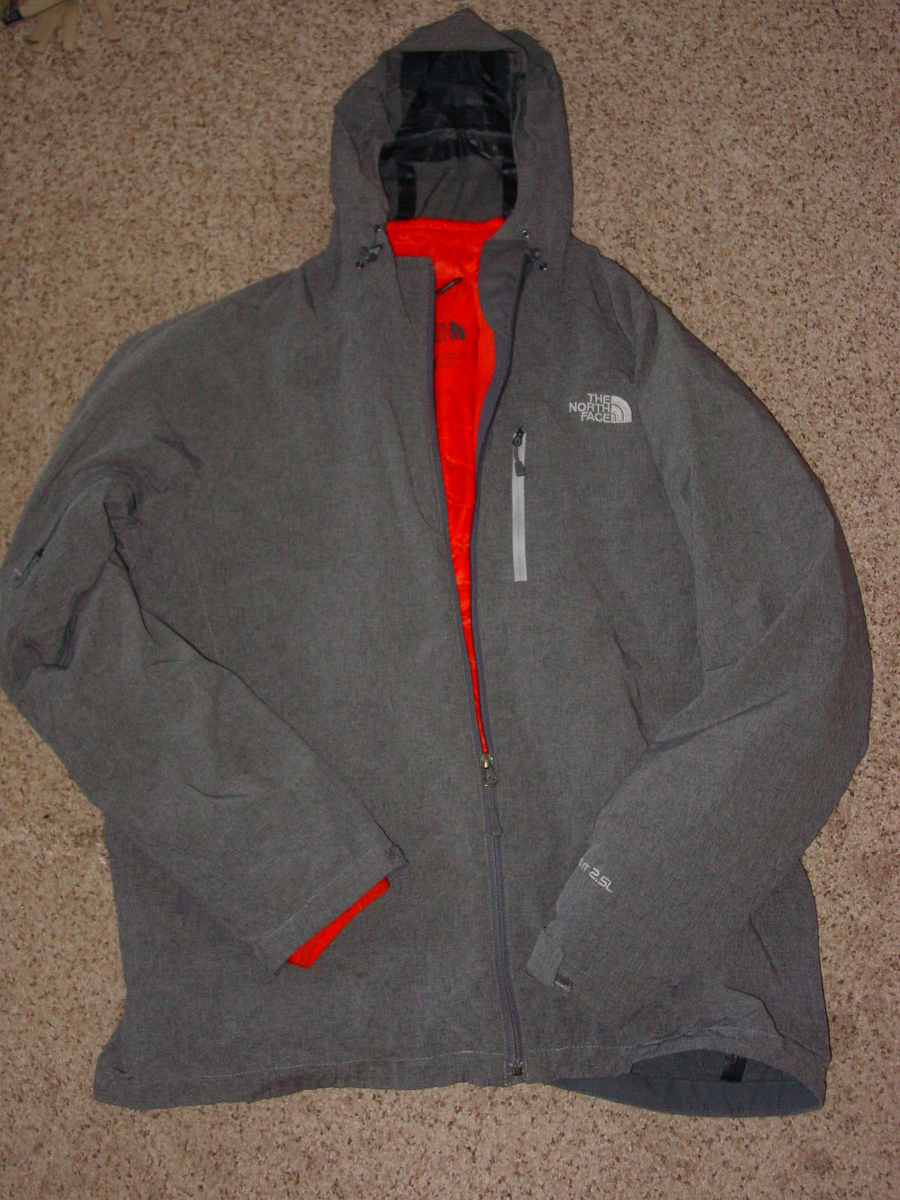 Mens The North Face A7N9 Thermoball Gray/Orange Hyvent Triclimate