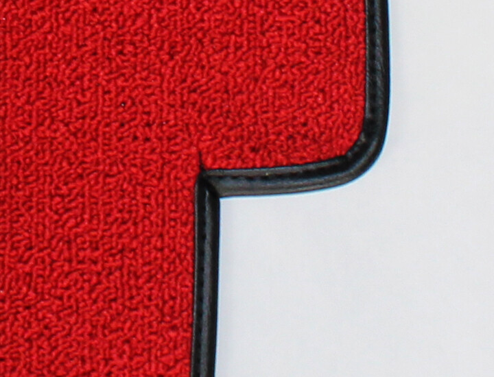 LLoyd Mats Black Carpet Floor Mats For 2016-2024 Camaro - Red Embroidered SS Logo