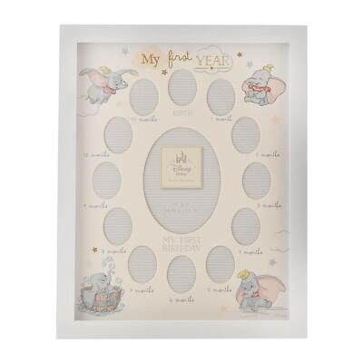 Disney Magical Baby Beginning My 1st Year Dumbo Multi Photo Frame Bilderhalter