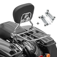 Sissy Bar + GepäCkträGer + Docking-Kit FüR Harley Davidson Electra Glide Classic