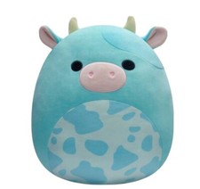 Squishmallows 16" Tuluck the Blue Cow Plush Toy Rare Brand New
