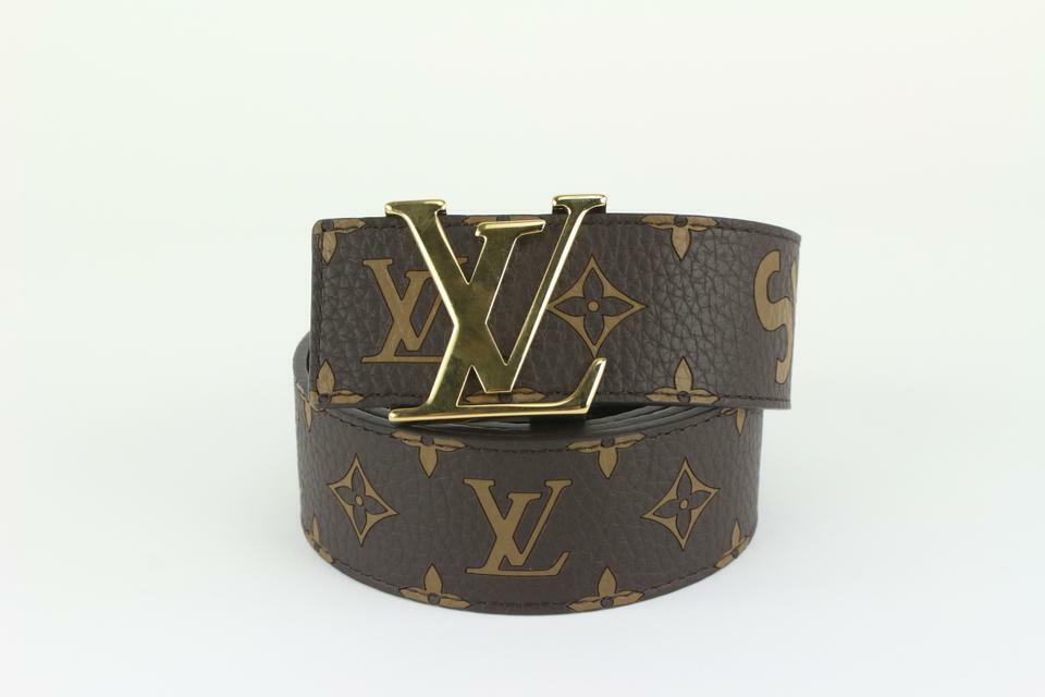 Louis Vuitton X Supreme LV Initiales 44MM Belt 110CM Available For