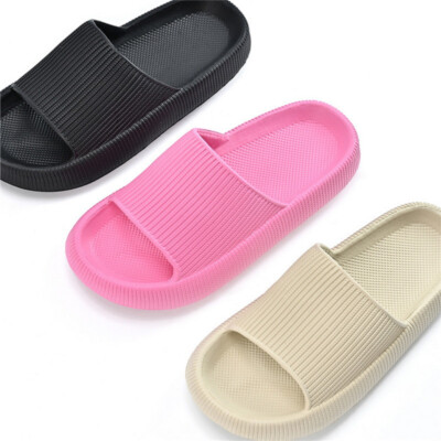 Badeschlappen 36 Unisex Badelatschen Zehentranner Wolken Slipper