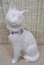 Lenox China Jewels Collection Sitting Cat Figurine Made In USA 1994 No Box C4
