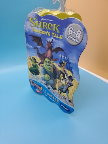 NEW IN PACKAGE VTech Shrek Dragon's Tale VSmile Video Game V.SMILE SMARTRIDGE - Picture 2 of 4