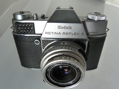 VINTAGE Kodak Retina Reflex S SLR 35mm Film Camera Xenar 50/2.8