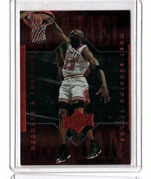 Michael Jordan 1999-00 Upper Deck Athlete of the Century #5 Michael Jordan 1999-00 Upper Deck Athlete of the Century #5