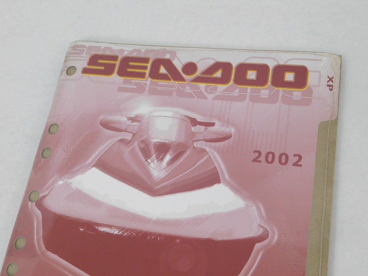 2002 Genuine SEA DOO XP OEM Factory PARTS CATALOG Book Jet Ski PN