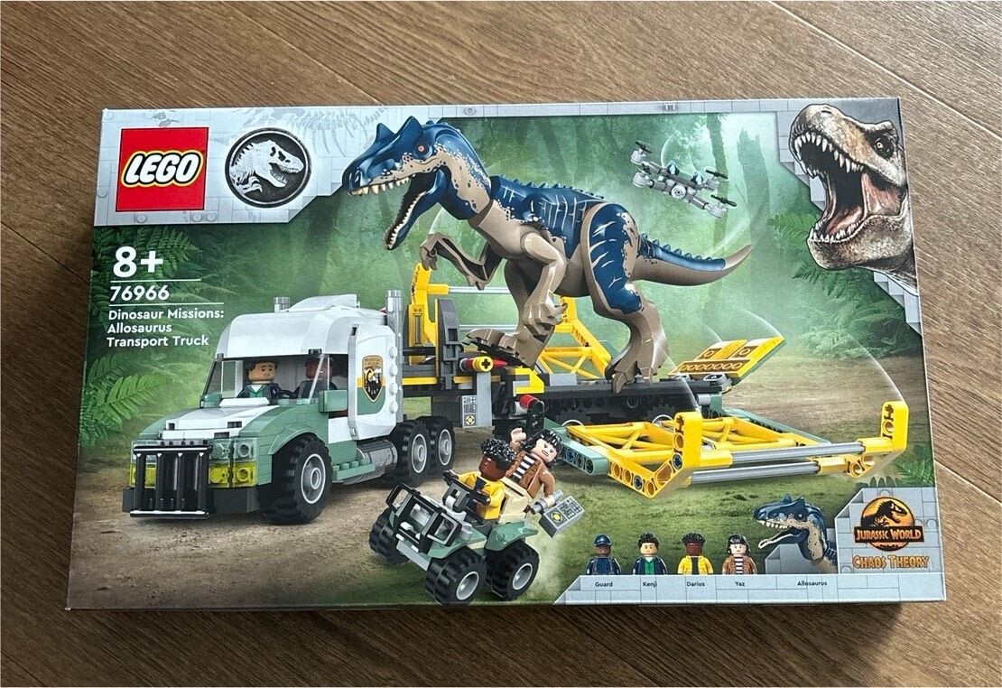 Lego Jurassic World Chaos Theory T-rex Trailer 76966 Toy Building