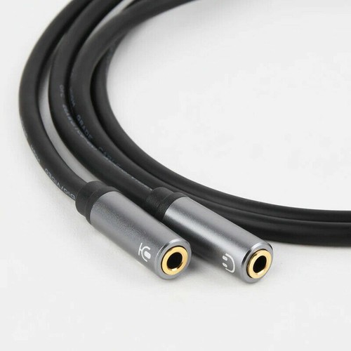 USB-A maschio a doppio 3,5 mm femmina audio + splitter microfono cavo scheda audio esterna - Foto 3 di 4