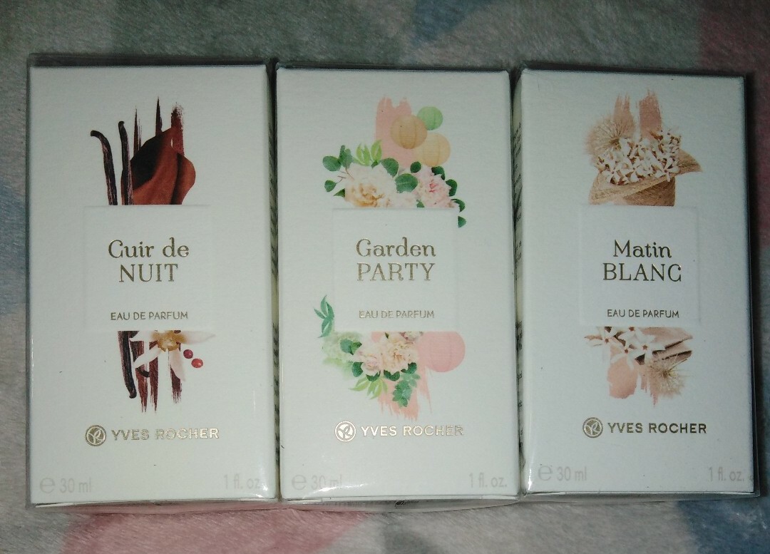 Coffret Prestige Eaux de Parfum Yves Rocher Collection Fleur d'Oranger Rose et Vanille