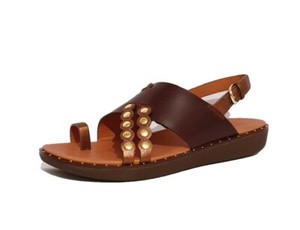 denim platform sandals