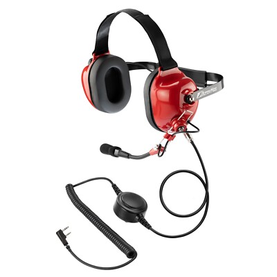 ArrowMax AHDH0032-RD-K2 Headphone for Kenwood K1 BTECH UV-5R3 BF-F8HP