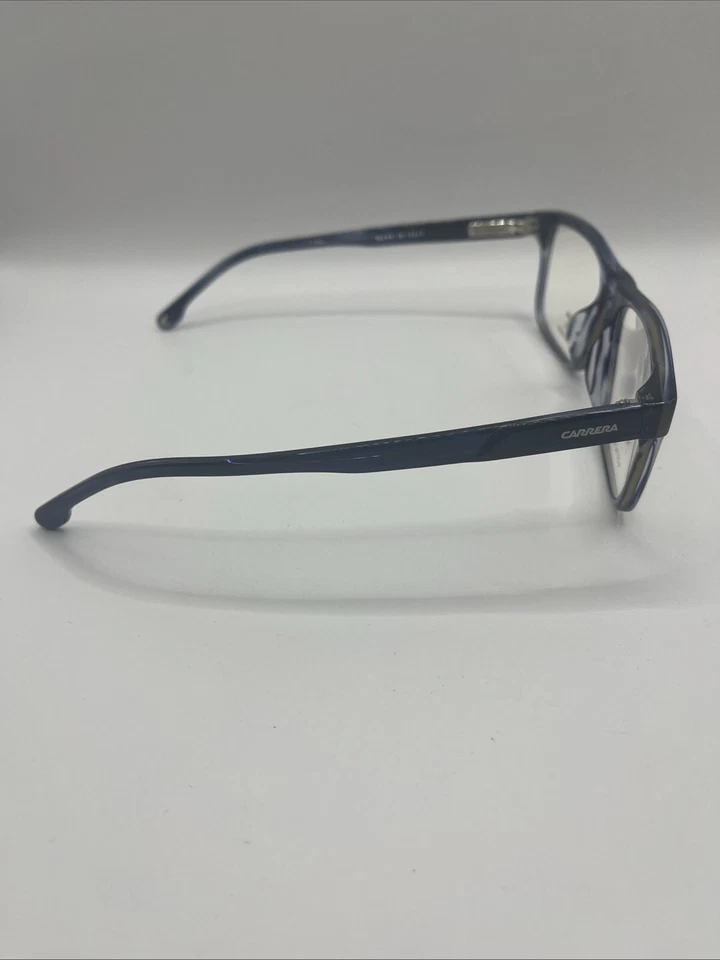Gafas rectangulares para hombre Carrera C FLEX 04/G 381 cuerno azul XL 55-17-145 Foto 4 de 4