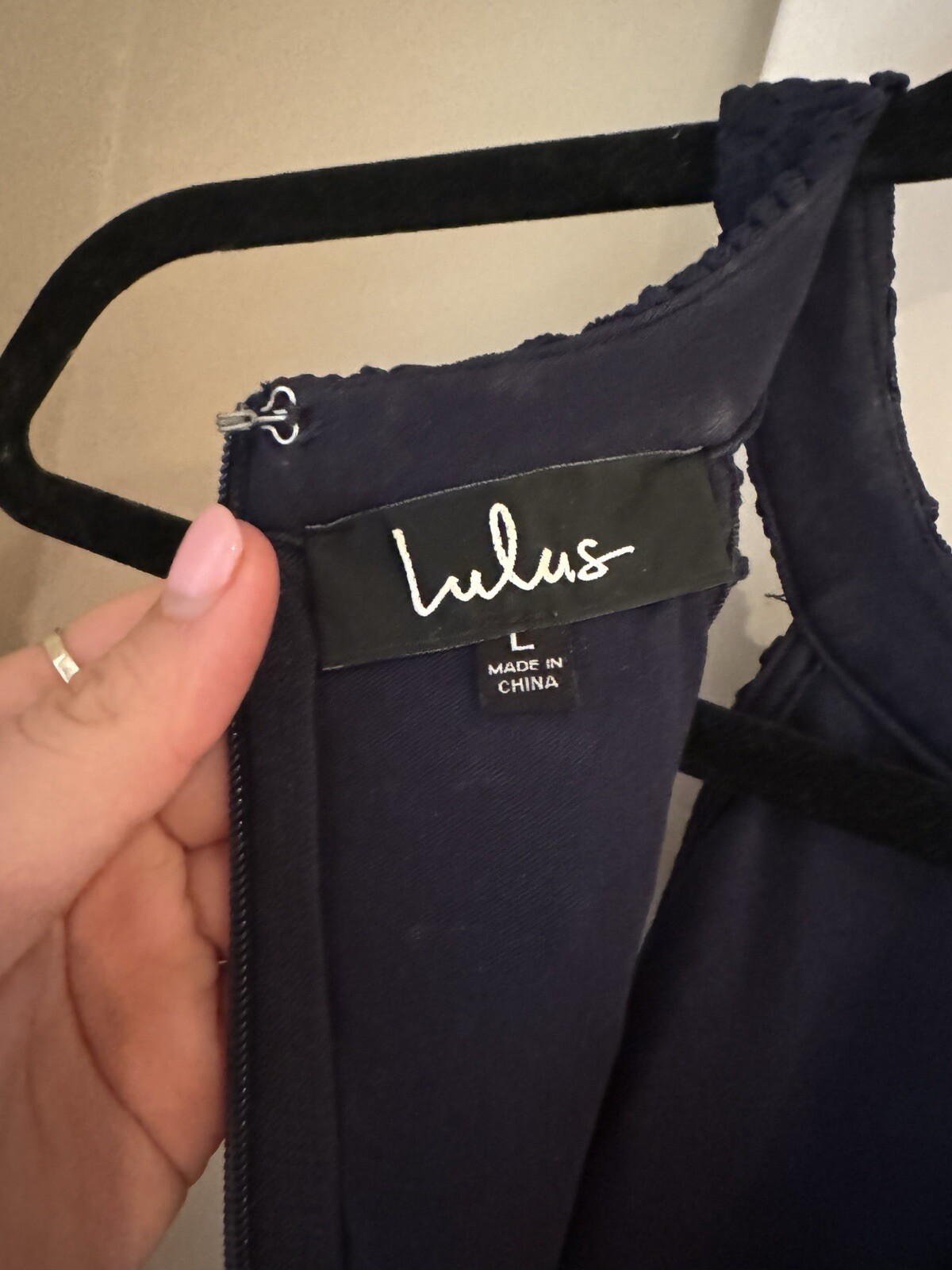 Navy Blue Dress - image 3