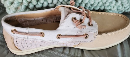 womens sperry shoes size 10 TAN BEIGE 