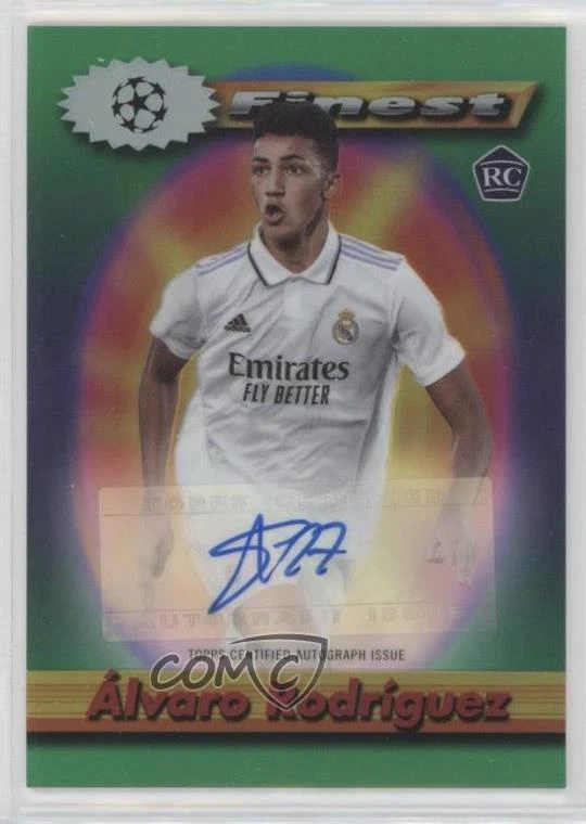 2022-23 Topps Finest Flashbacks UEFA /99 Alvaro Rodriguez #A-AR 