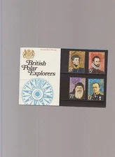 British Presentation Pack #39 British Polar Explorers 1972