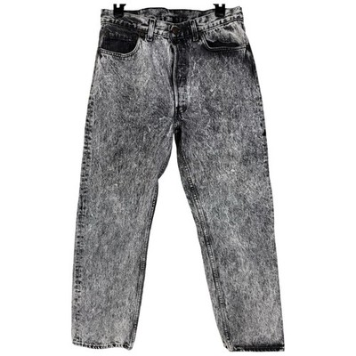 Levi's 501 XX ストレートデニム W34 L34 Vintage 80s Levi's 501 XX Acid Wash Jeans Made in USA W34 L30 Red