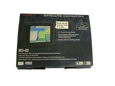 Nextar Satellite Navigation GPS M3-02 Voice Prompt Touch Screen 3.5" MP3 New